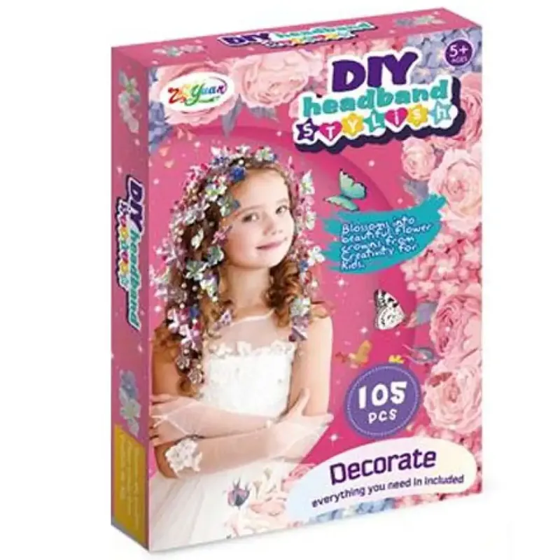 DIY Headband hajdíszítő szett 105db-os Szuper ajánlat