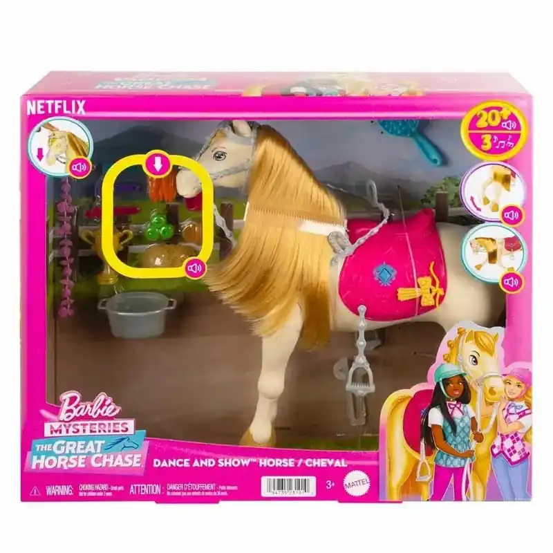 Vásárlói kedvenc Barbie Fenséges Tornádó Paripa - Mattel
