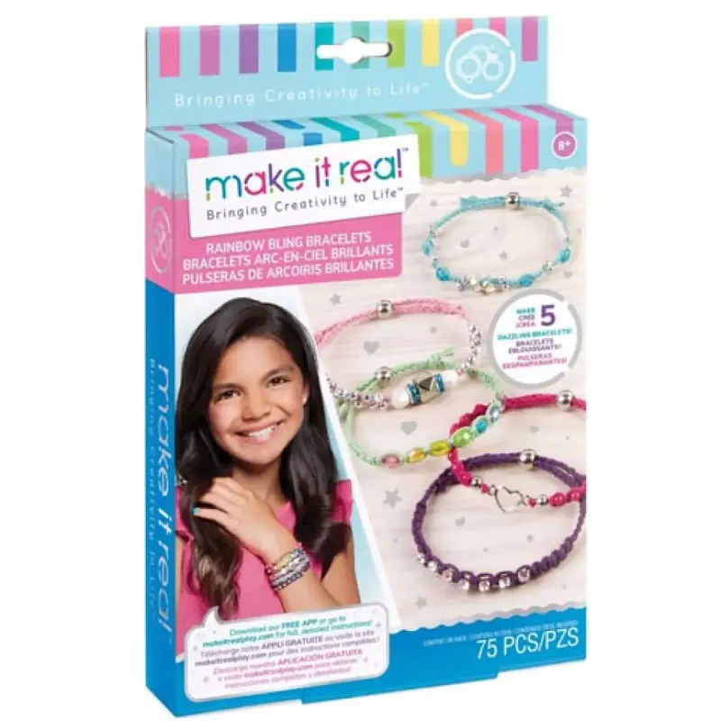 Make it Real Bájos karkötő készítő szett - Zsinórfonás Biztonságos vásárlás