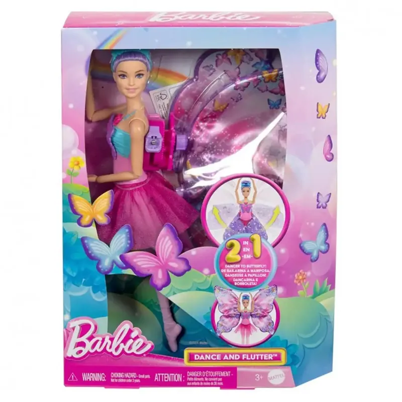 Barbie Dreamtopia Pillangóbalerina - Mattel Gyors szállítás