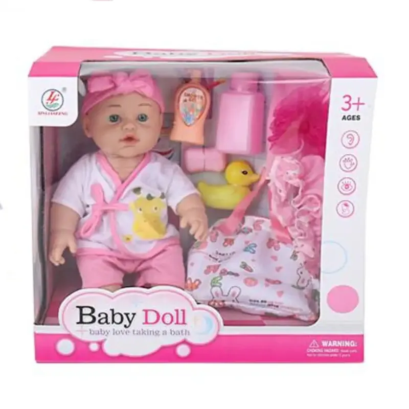 Baby Dolls újszülött baba fürdőszettel, kétféle változatban Expressz kézbesítés