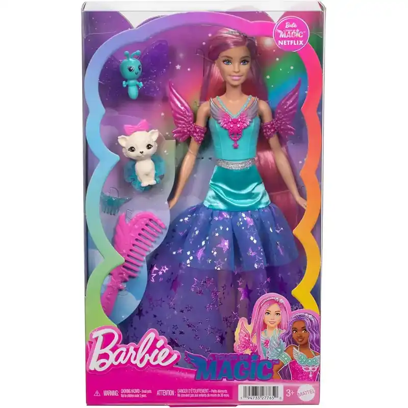 Barbie A Touch of Magic Tündér Főhős - Malibu - Mattel Expressz kézbesítés