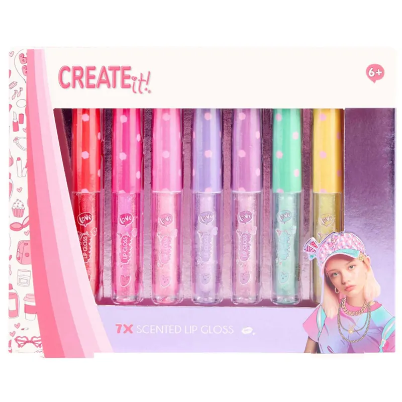 Korlátozott ajánlat Canenco Create It! Illatos szájfény 7db-os szett