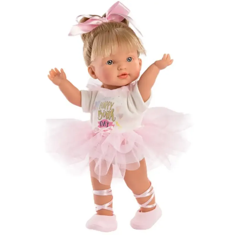 Llorens Valeria 28cm-es baba Happy Birth Day ruhában Csak ma