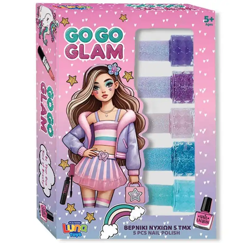 Luna GO-GO-Glam 5db-os körömlakk szett Rendeld meg most
