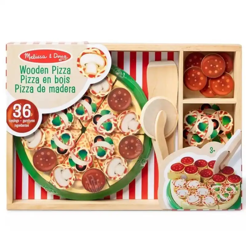 Utolsó esély MelissaDoug Fa Pizza party játékszett - Spin Master