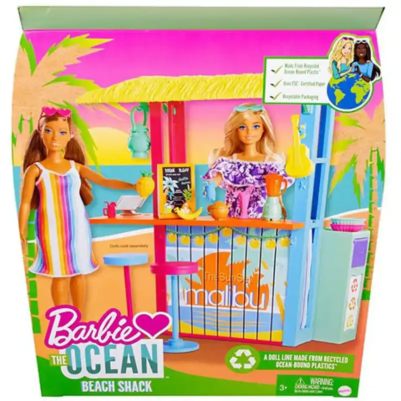 Barbie Együtt a Földért Strandbisztró játékszett - Mattel Olcsó