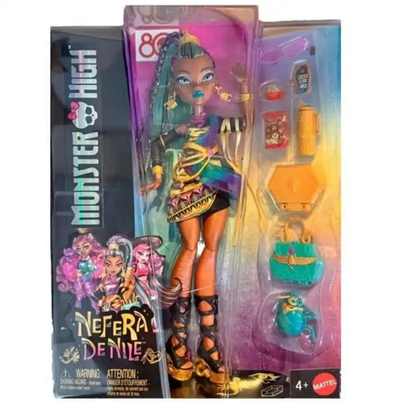 Monster High Nefera De Nile baba kiegészítőkkel - Mattel Gyors szállítás