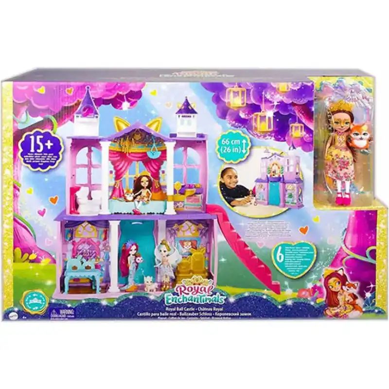 Biztonságos vásárlás Enchantimals Királyi kastély Felicity Fox babával - Mattel
