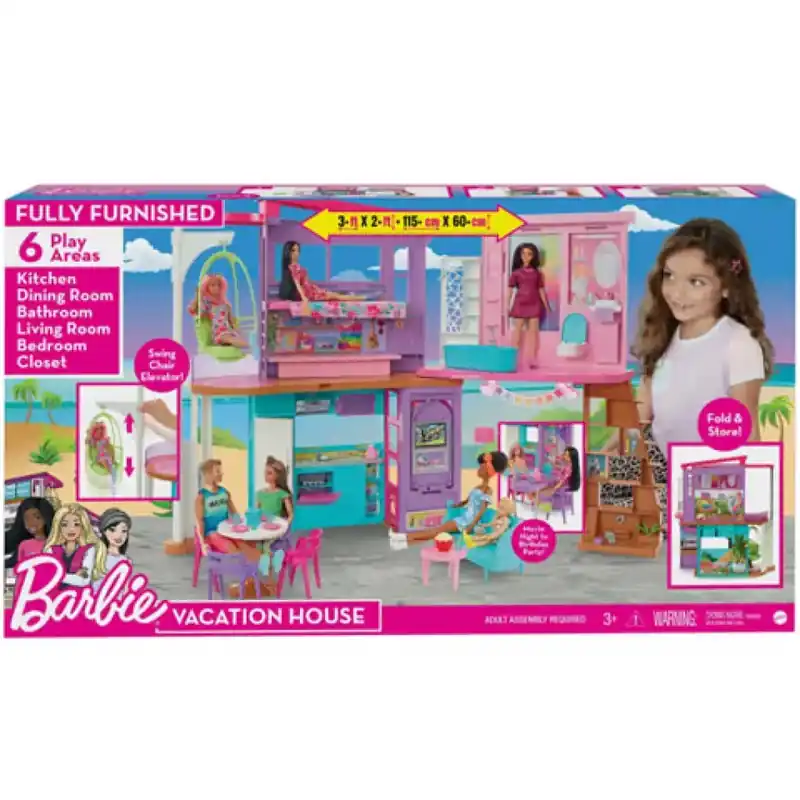 Barbie Malibu álomház - Mattel Vásárlói kedvenc