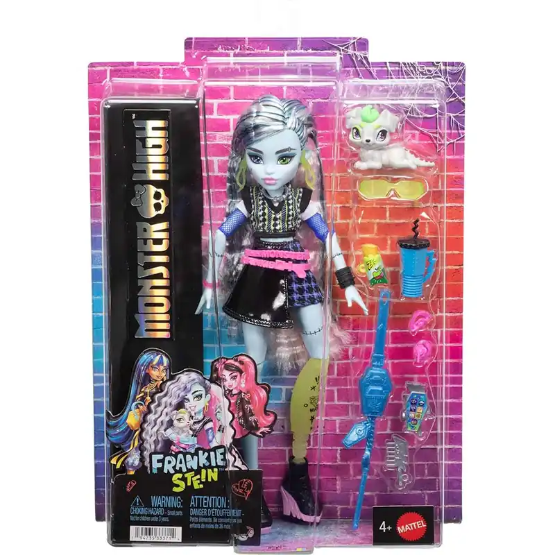Ajánlat Monster High Frankie Stein baba kiegészítőkkel - Mattel
