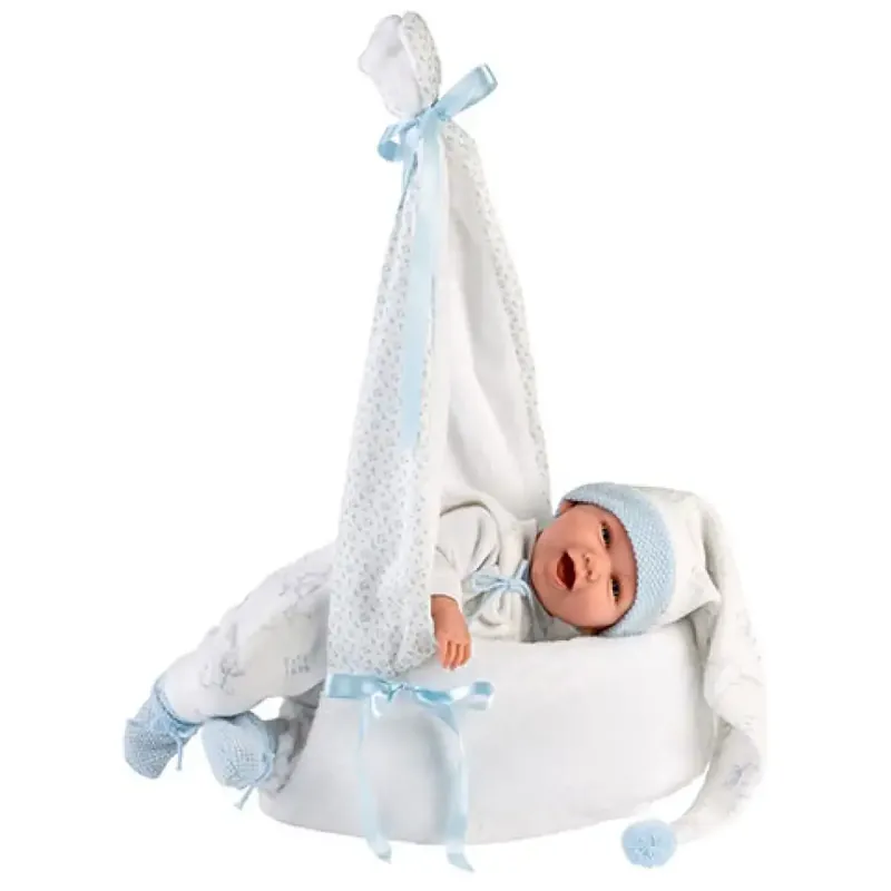Llorens Mimo újszülött síró baba babahordozóval 42cm-es Alacsony ár
