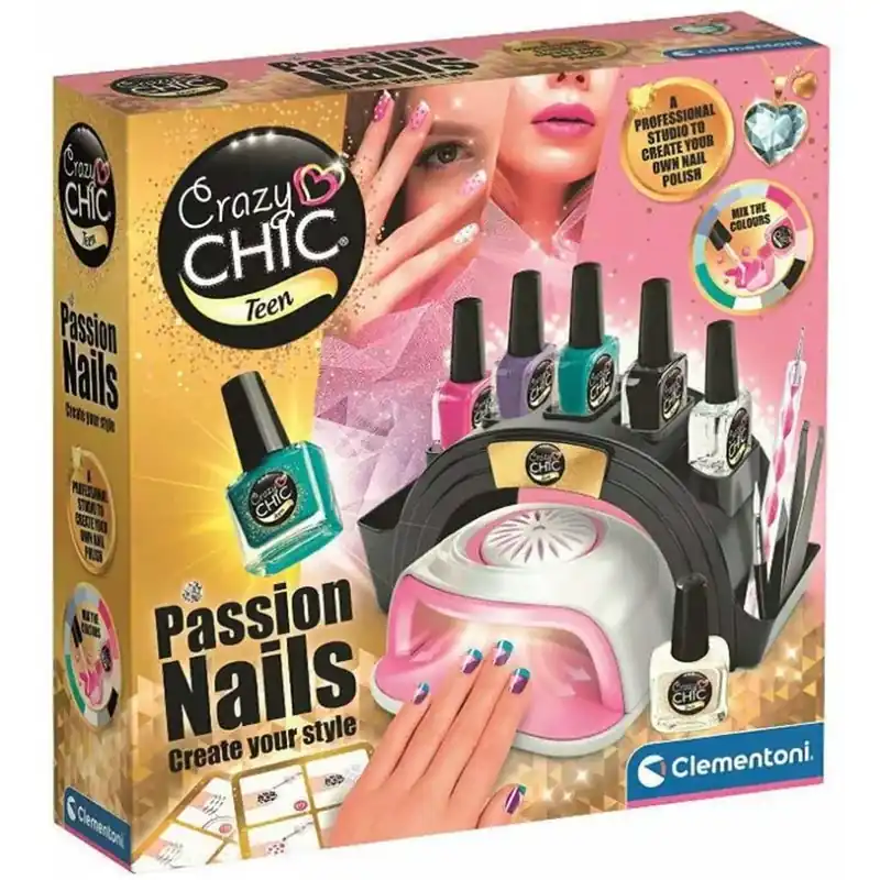 Szezonális akció Crazy Chic Nail Passion manikűr stúdió - Clementoni