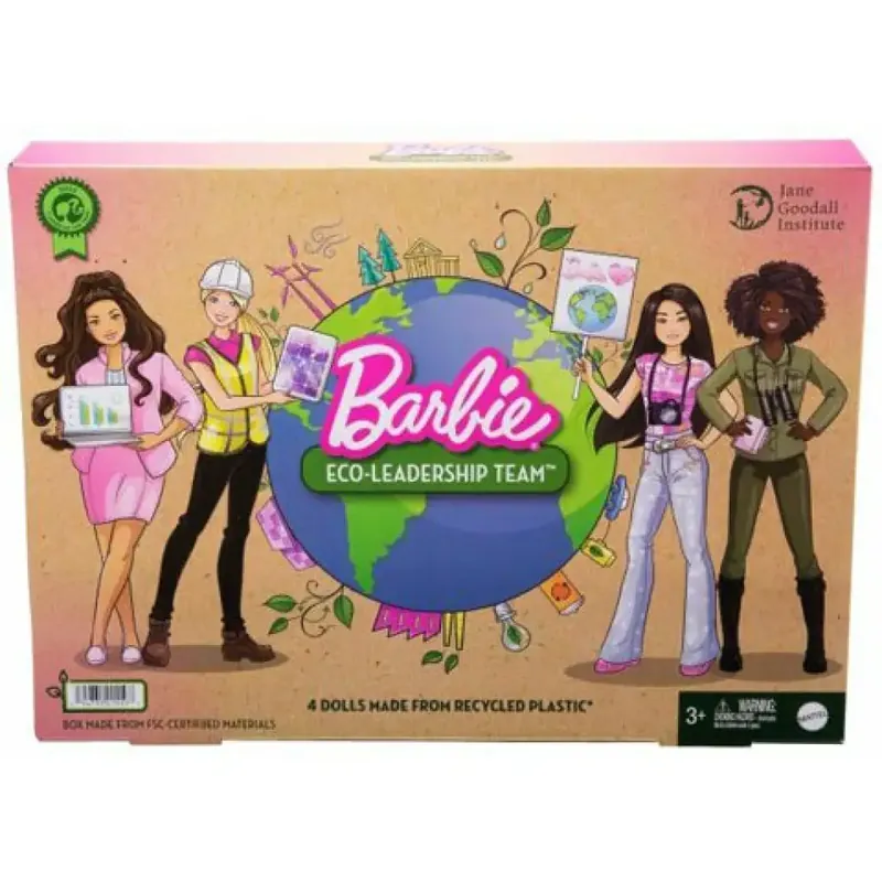 Árengedmény Barbie Együtt a földért karrierbabák 4db-os csomag - Mattel