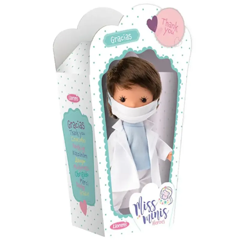 Újdonság Llorens Miss Minis Orvos baba 26cm