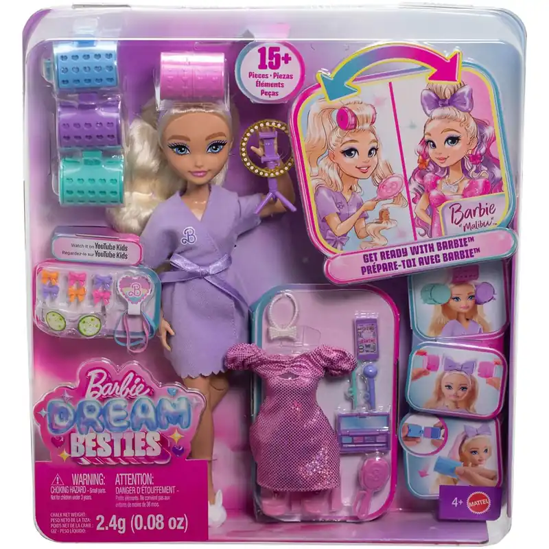 Barbie Dream Besties Hairstylist Malibu baba - Mattel Ajánlat