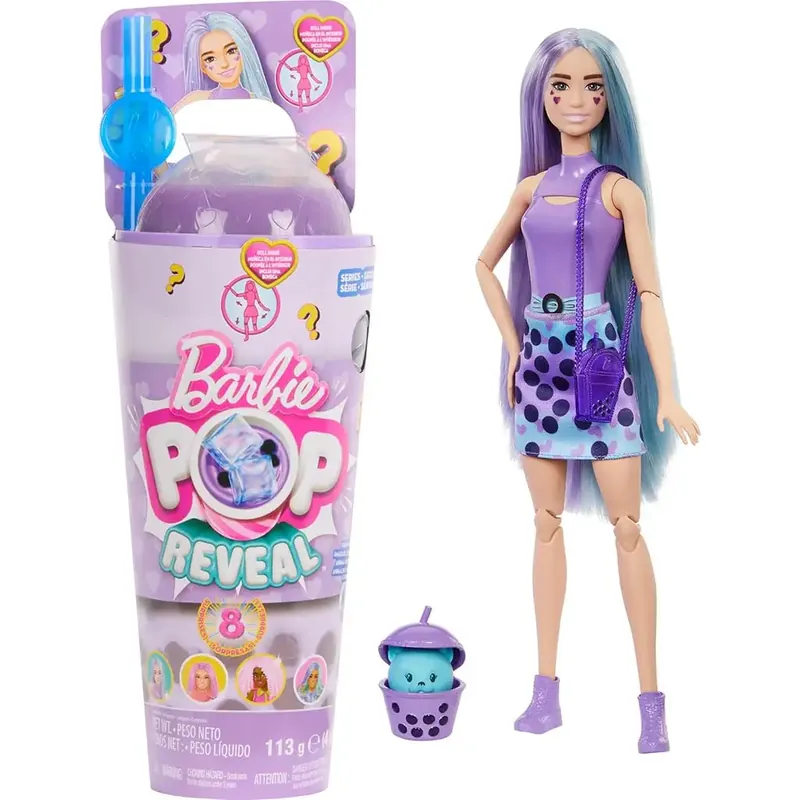 Barbie Slime Reveal Bubi buli Lila baba - Mattel Utolsó esély