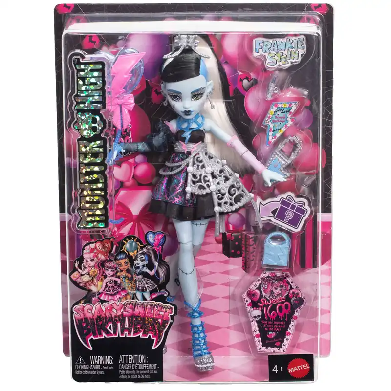 Szuper akció Monster High Scary Sweet Birthday misztikus mulatság Frankie baba - Mattel