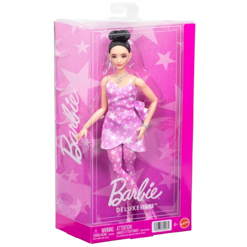 Barbie Trendi barátnők baba csillagos ruhaszettben - Mattel Outlet