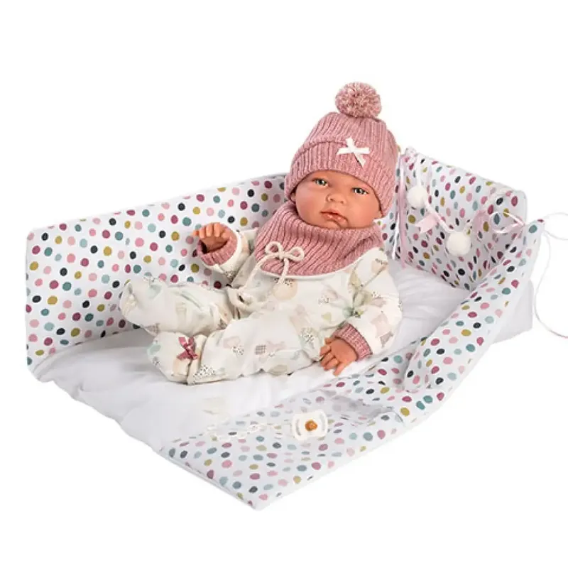 Llorens Nica újszülött 40cm-es baba pelenkázóval Olcsó