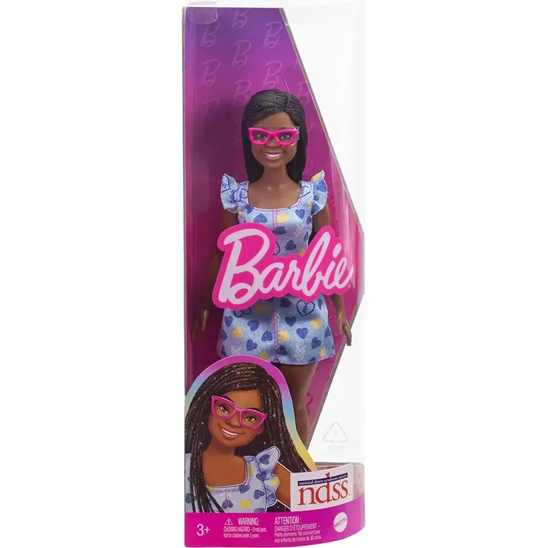 Olcsó Barbie Fashionista stílusos Down-szindrómás Barbie baba - Mattel