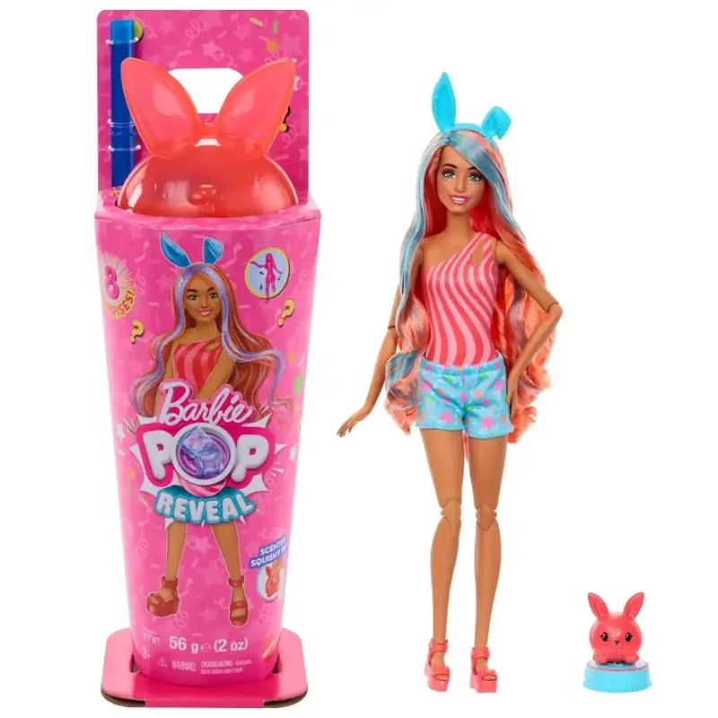 Biztonságos fizetés Barbie Slime Reveal Állati Buli - Nyuszi játékszett - Mattel