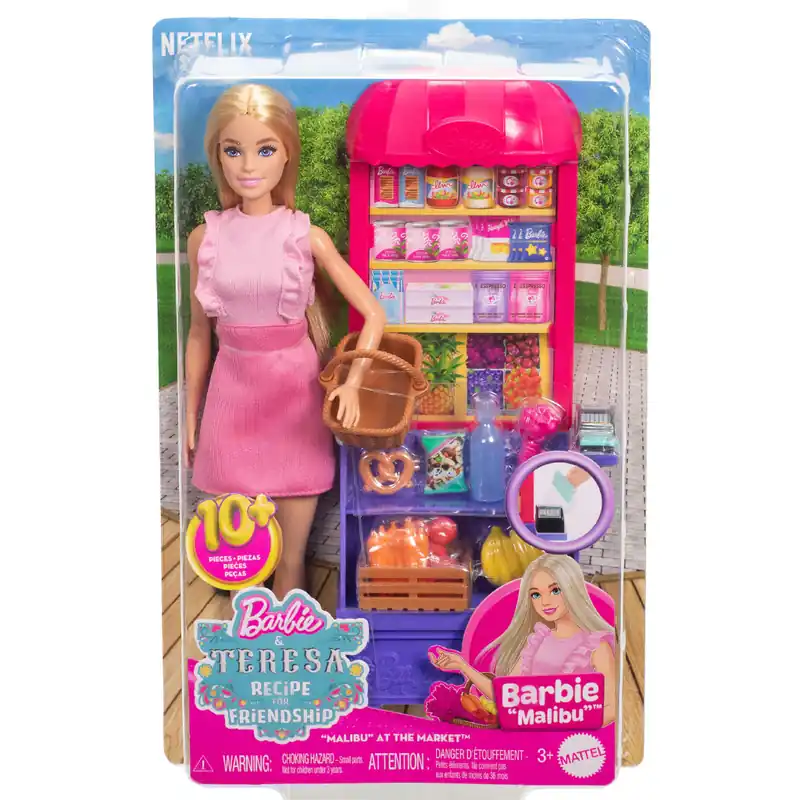 Rendeld meg most Barbie és Teresa A barátság receptje - Barbie csemegepultja játékszett - Mattel