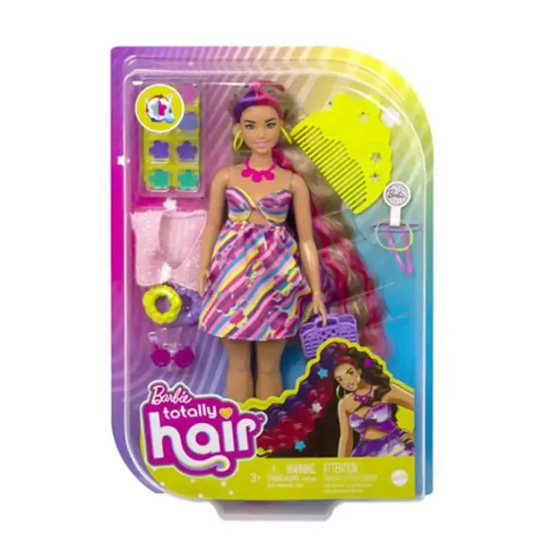 Barbie Totally hair baba - Virág - Mattel Biztonságos vásárlás