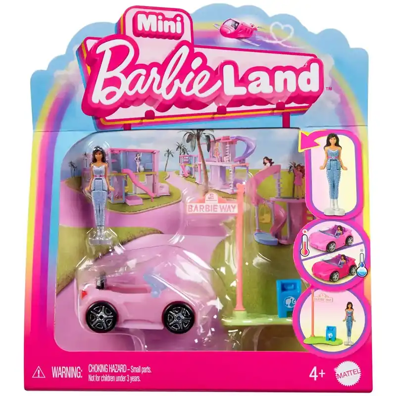 Vedd meg most Barbie Mini BarbieLand járművek - Álom autó szett - Mattel