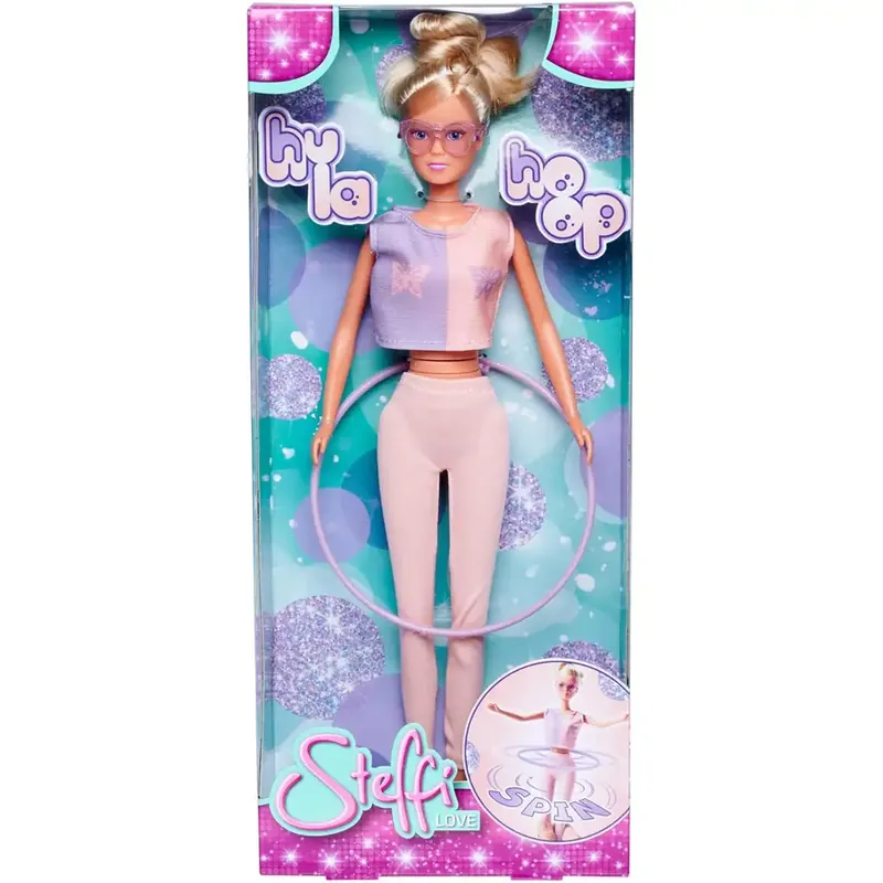 Végkiárusítás Steffi Love Steffi baba Hullahopp karikával és kiegészítőkkel - Simba Toys