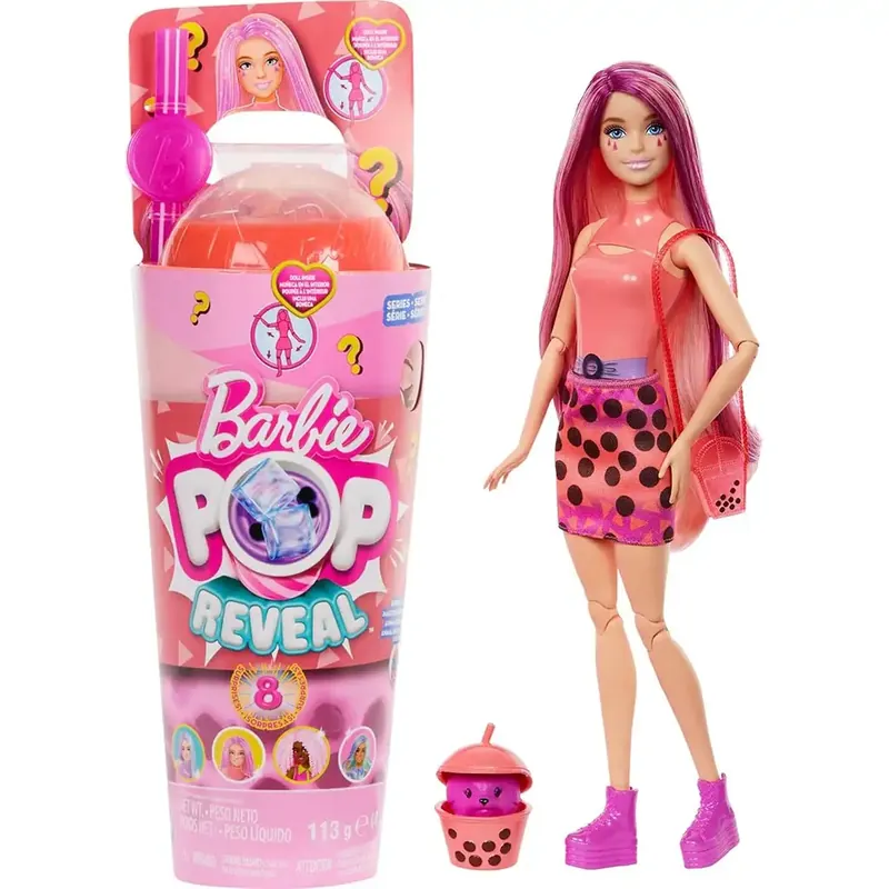 Barbie Slime Reveal Bubi buli Narancssárga baba - Mattel Kedvezmény