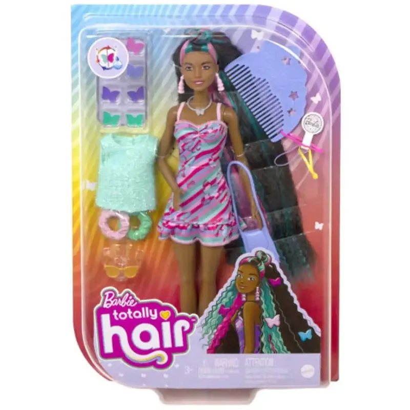 Barbie Totally Hair pillangó baba - Mattel Expressz szállítás