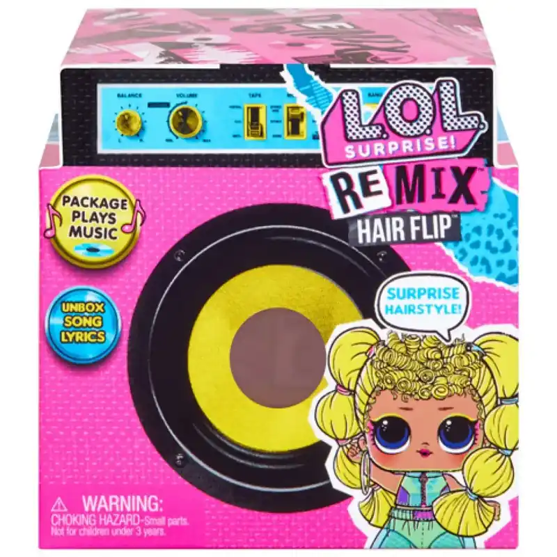 L.O.L. Surprise Remix Hairflip meglepetés csomag babával Azonnali szállítás