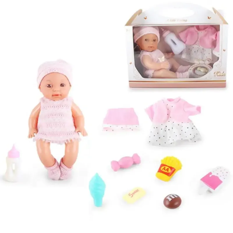 Ajánlat Little Darling baba hanggal és 8db kiegészítővel 30cm