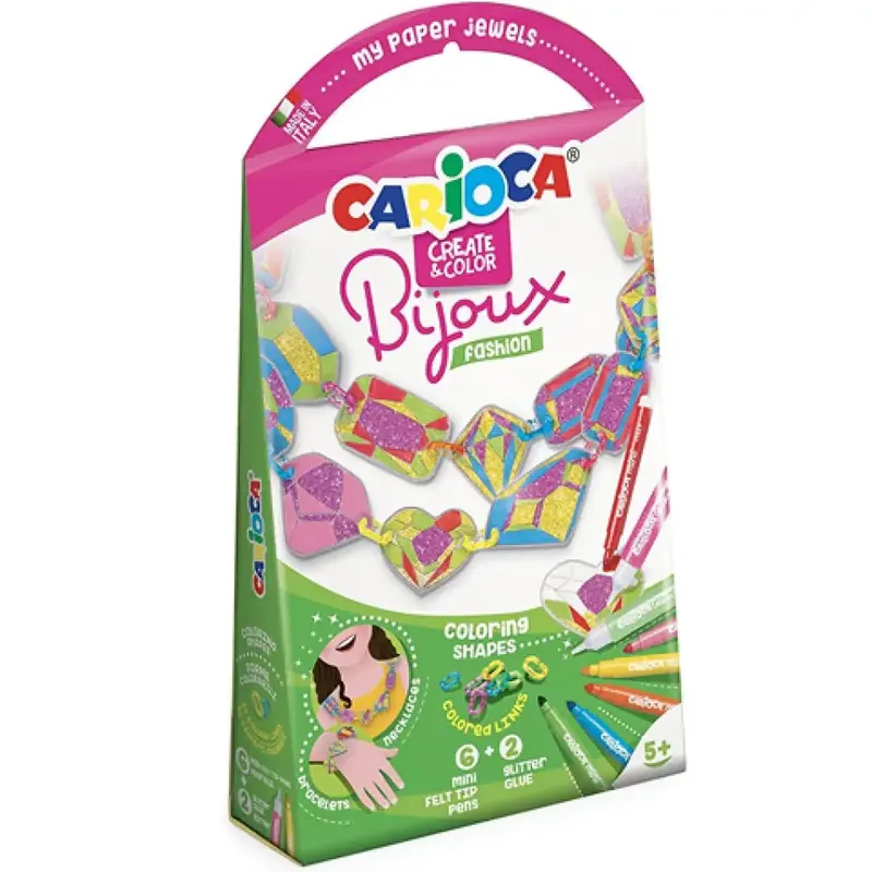 Bijoux Fashion ékszerkészítő kreatív játékszett - Carioca Akciós ár