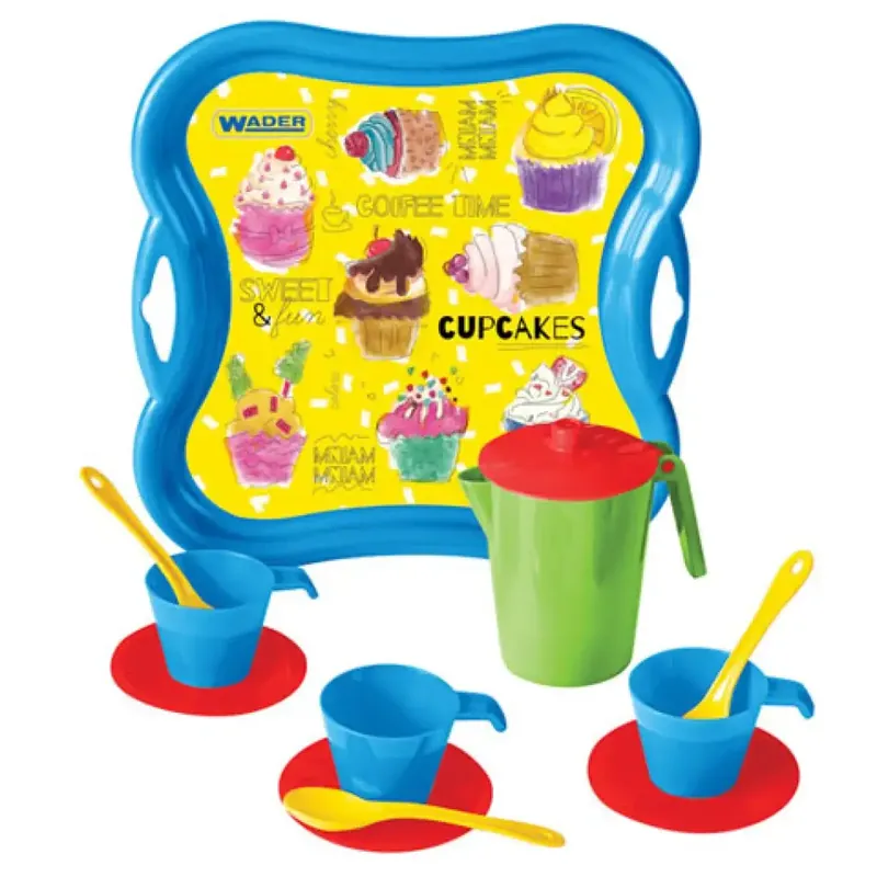 Coffee Time kávéskészlet tálcával - Wader Korlátozott ajánlat