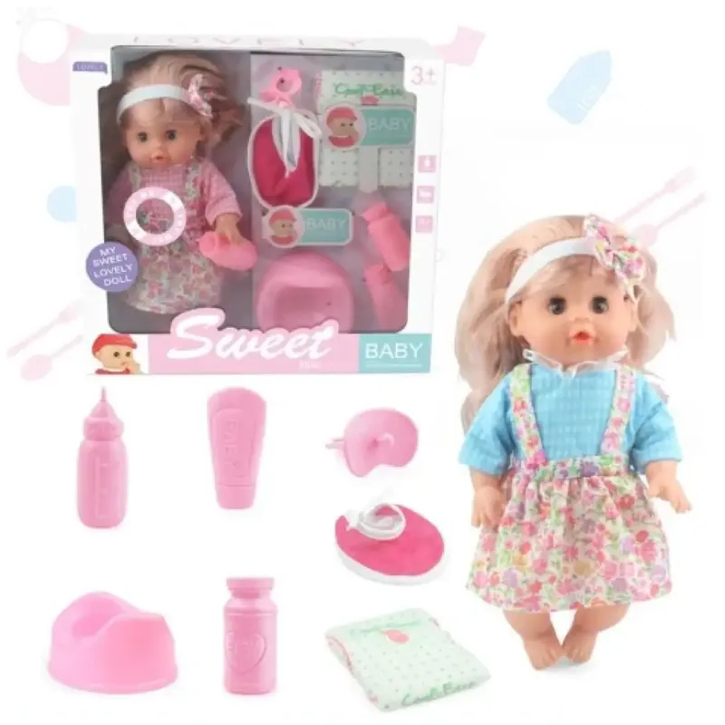 Sweet Baby Doll baba hanggal és kiegészítőkkel több változatban Azonnali szállítás
