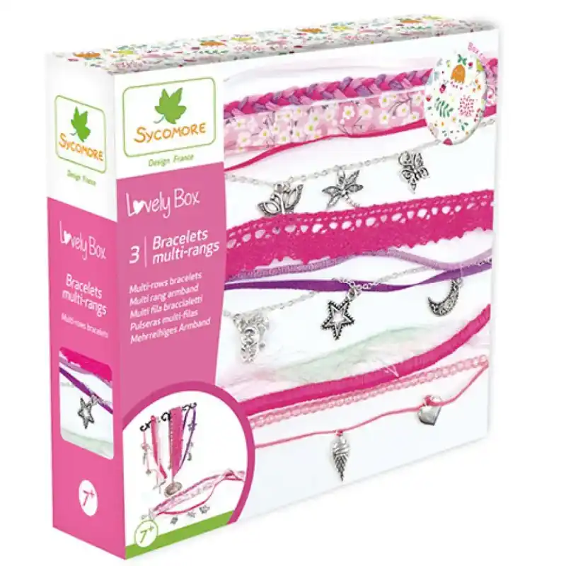 Akciós ár Lovely Box karkötőkészítő szett 3db karkötőhöz