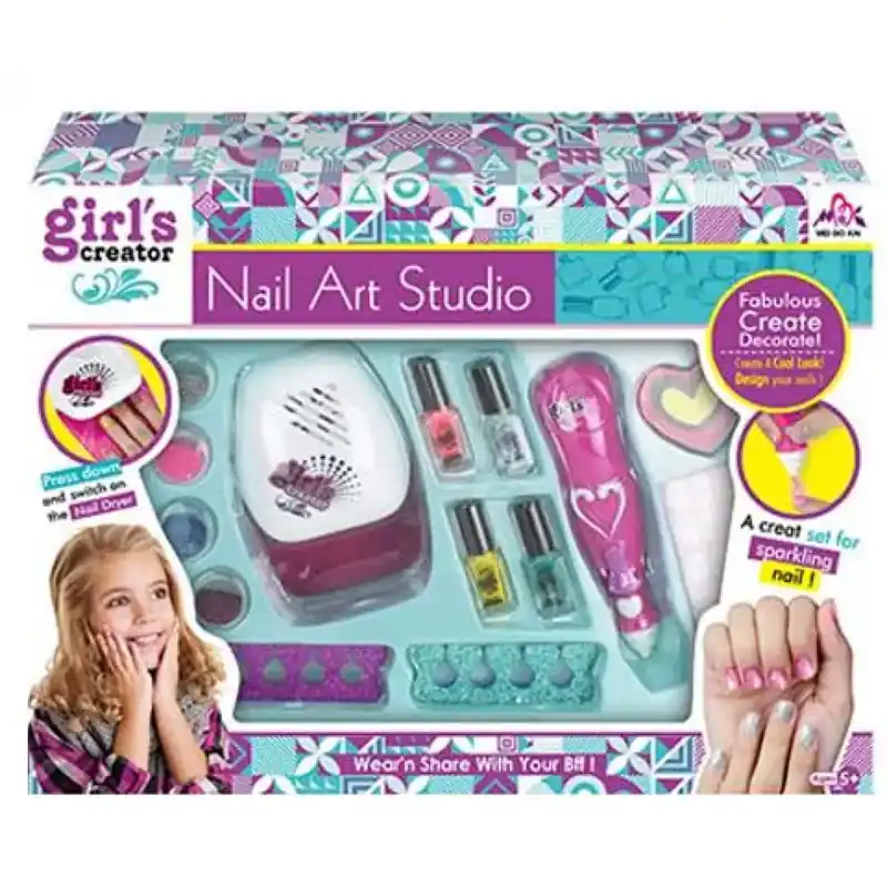 Girl‘s Creator köröm stúdió szett kiegészítőkkel Azonnal elérhető