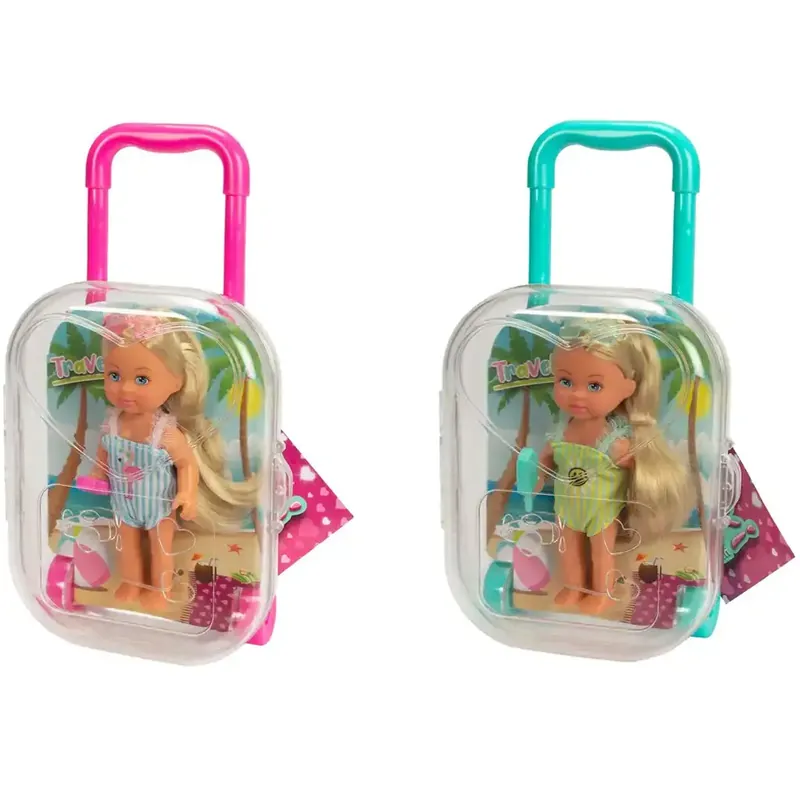 Évi Love utazó baba bőrönddel és kiegészítőkkel többféle változatban 1db - Simba Toys Gyors kiszállítás
