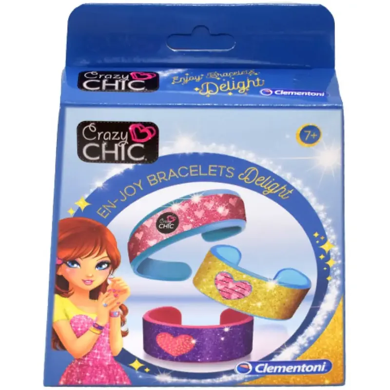 Crazy Chic öröm karkötő készítő szett - Clementoni Csak ma