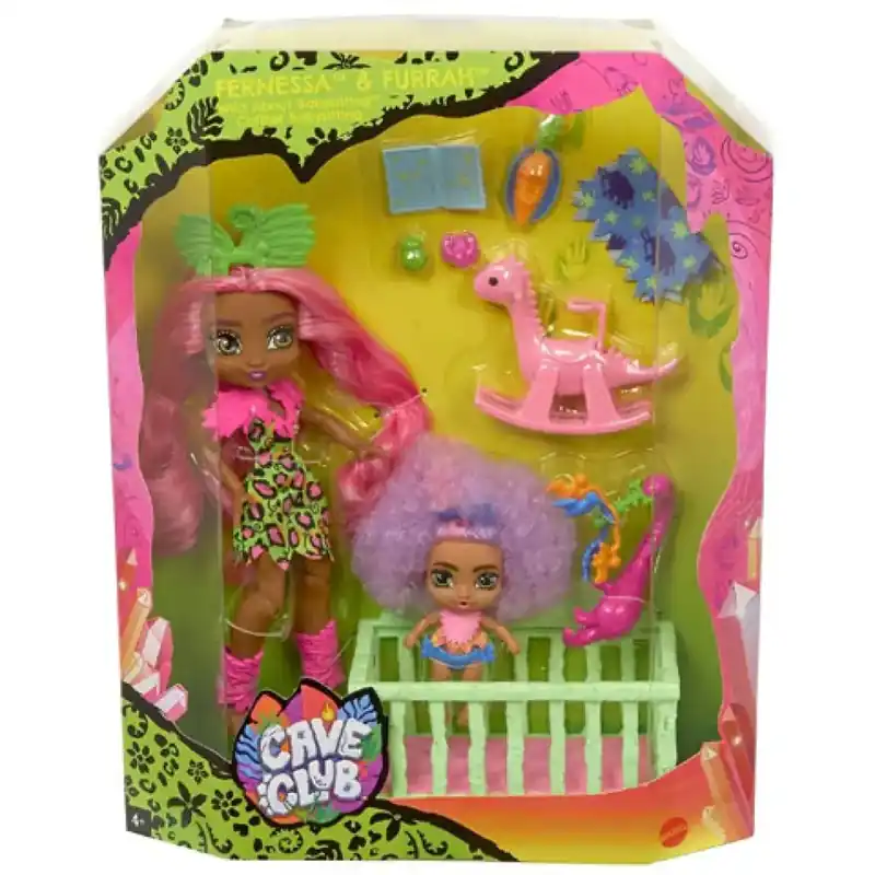 Biztonságos vásárlás Cave Club Bébiszitter játékszett kiegészítőkkel - Mattel