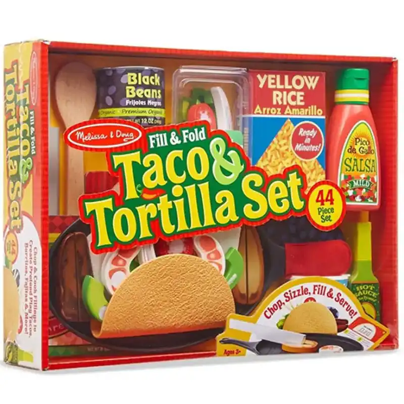 Akció Taco és Tortilla ételkészítő játékszett - Melissa Doug