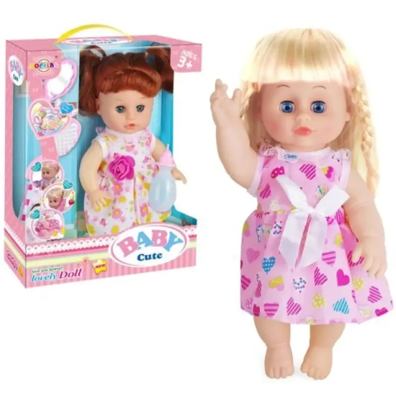 Baby Cute Doll baba hanggal és kiegészítőkkel több változatban Újdonság