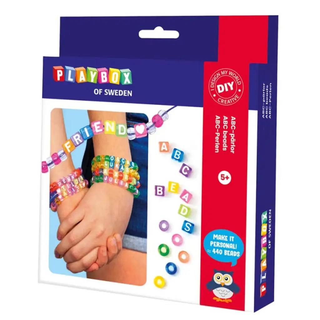 PlayBox Betűs gyöngyfűző kreatív szett 440db-os Végkiárusítás