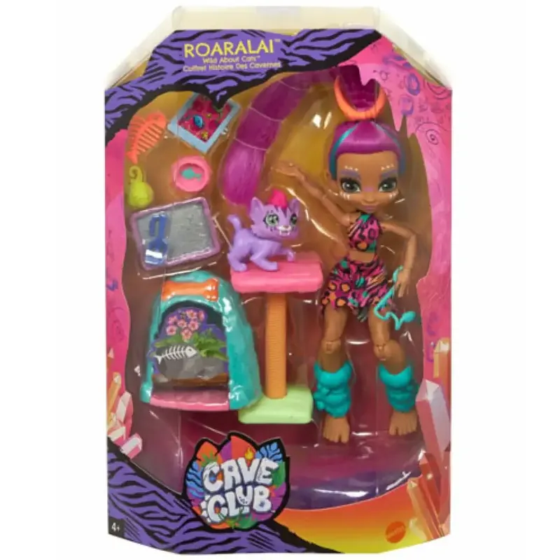 Bestseller Cave Club Roaralai játékszett kiegészítőkkel - Mattel