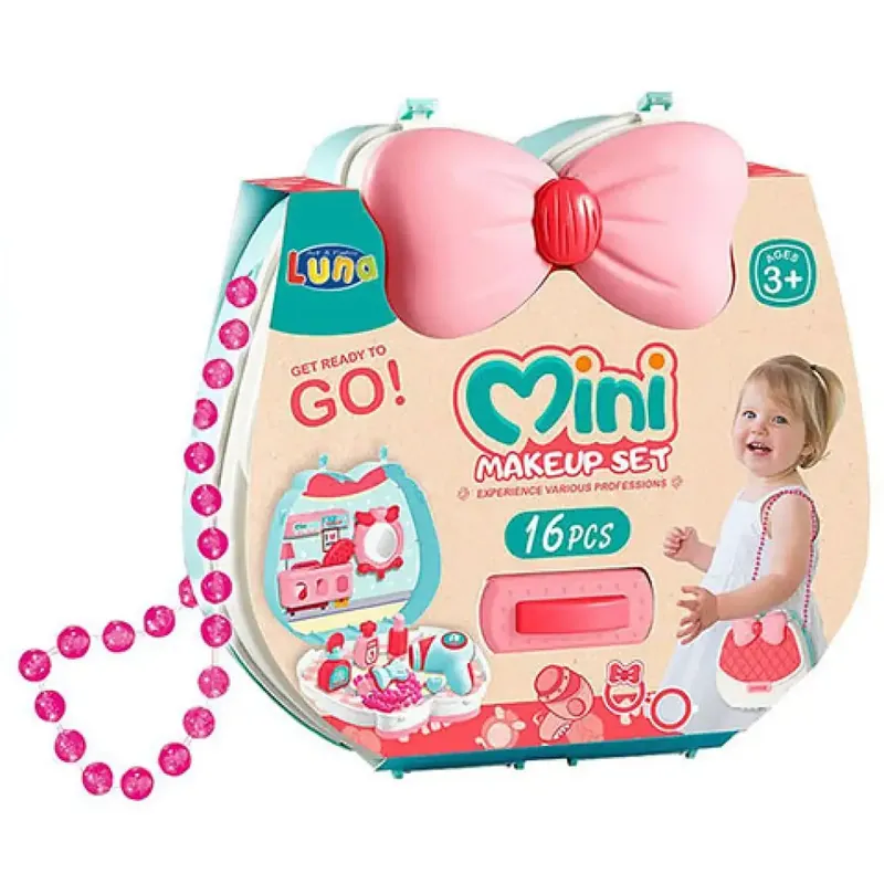 Mini smink játékszett kistáskában 16db-os Kiárusítás