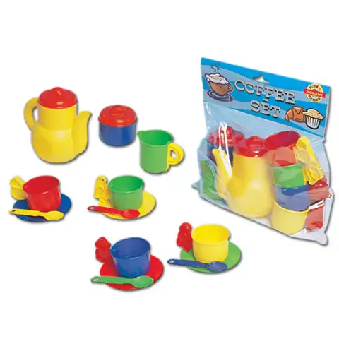 Utolsó esély Színes kávézó készlet 4 személyes - D-Toys