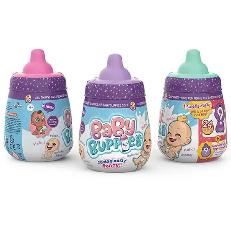 Olcsó Baby Buppies Meglepetés kacagó baba