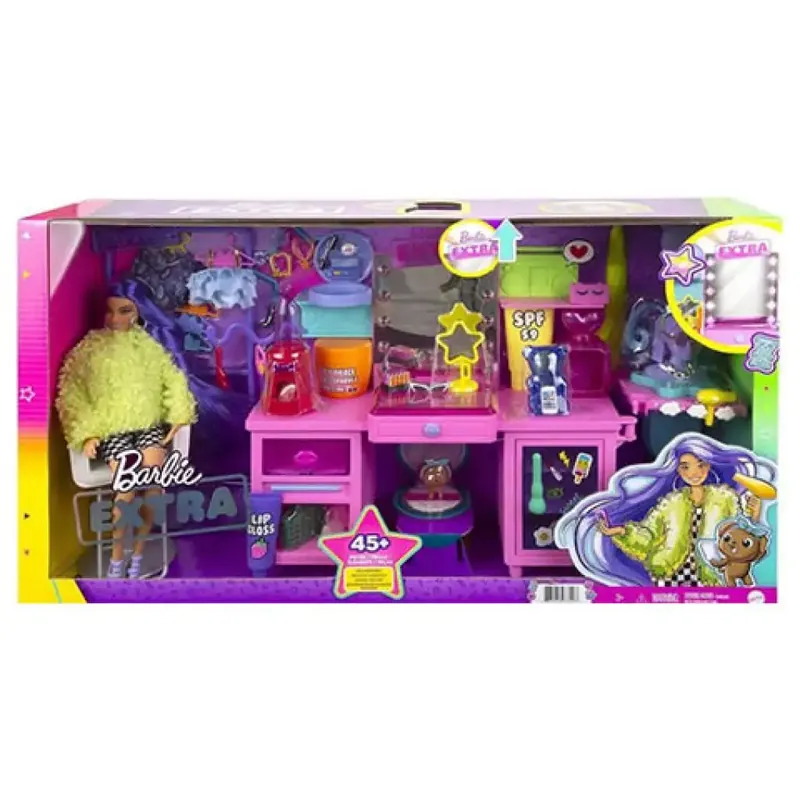 Barbie Extravagáns öltözőszoba babával - Mattel Kedvezményes ár
